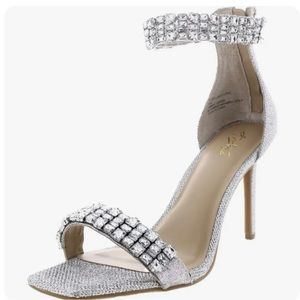 Thalia Sodi Womens Size 8 Linzee Embellished Zip Up Stiletto Pumps 4” Heels